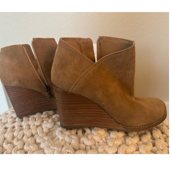 Lucky Brand Women's Yakeena Wedge Bootie-Size 8 - Picture 5 of 7